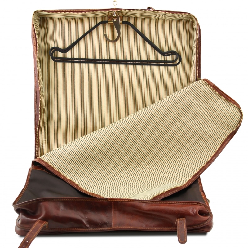 Leder Kleidersack Papeete Innenraum Leder Kleidersack Papeete Innenraum