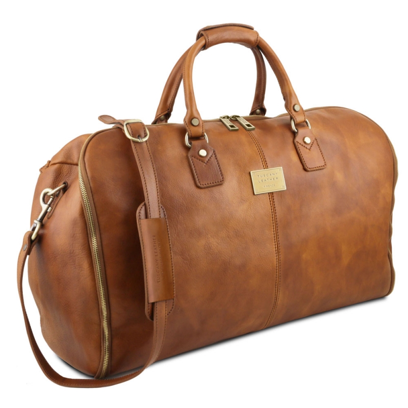 Reisetasche-Kleidersack Antiqua natural Seite Reisetasche-Kleidersack Antiqua natural Seite