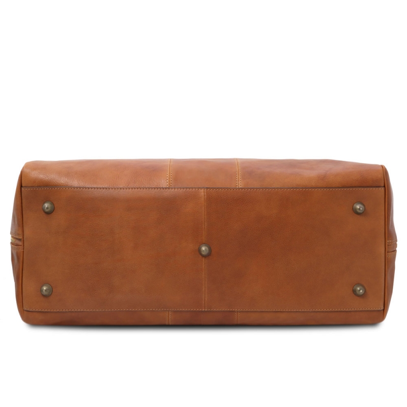 Leder Reisetasche Lisbona gross Boden Leder Reisetasche Lisbona gross Boden