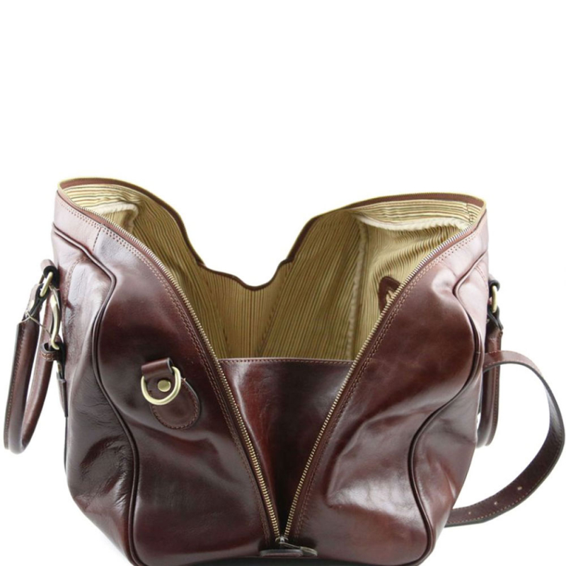 Leder Reisetasche Vespucci klein Seite Leder Reisetasche Vespucci klein Seite