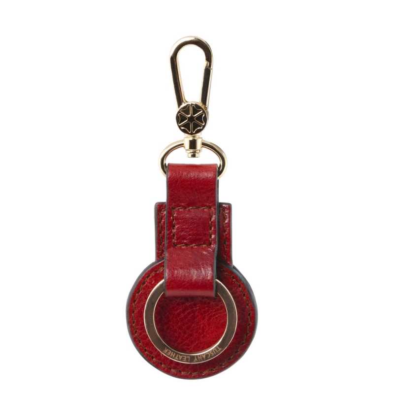 Schlüsselanhänger Leder TL141922 rot Schlüsselanhänger Leder TL141922 rot