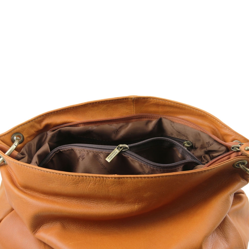 Tuscany Leather Schultertasche aus Leder Interieur-1 Tuscany Leather Schultertasche aus Leder Interieur-1