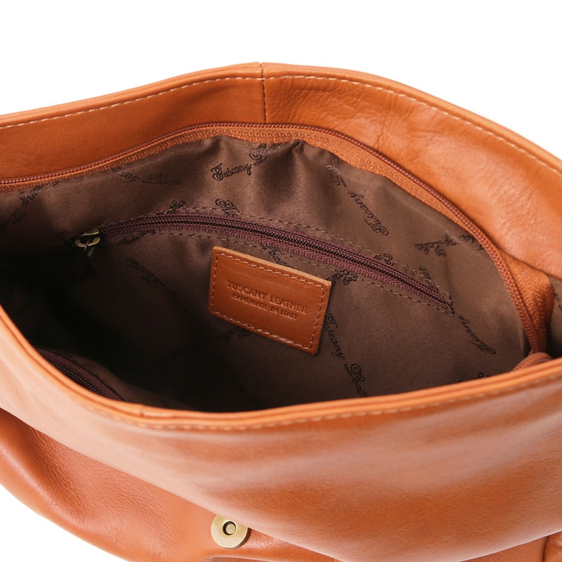 Tuscany Leather Schultertasche aus Leder Interieur Tuscany Leather Schultertasche aus Leder Interieur