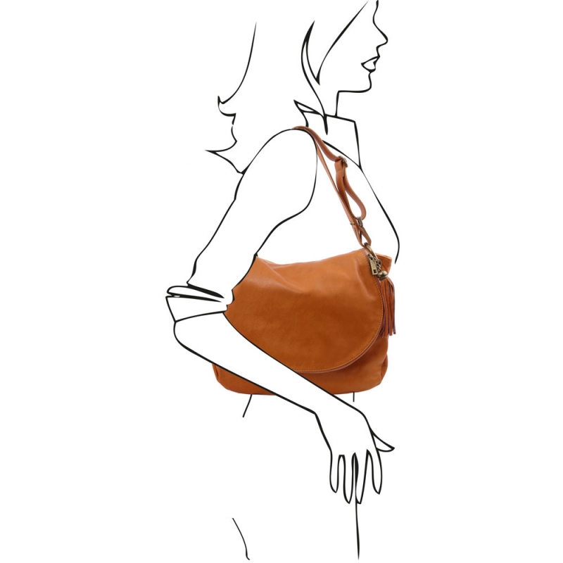 Tuscany Leather Schultertasche aus Leder Outfit Tuscany Leather Schultertasche aus Leder Outfit
