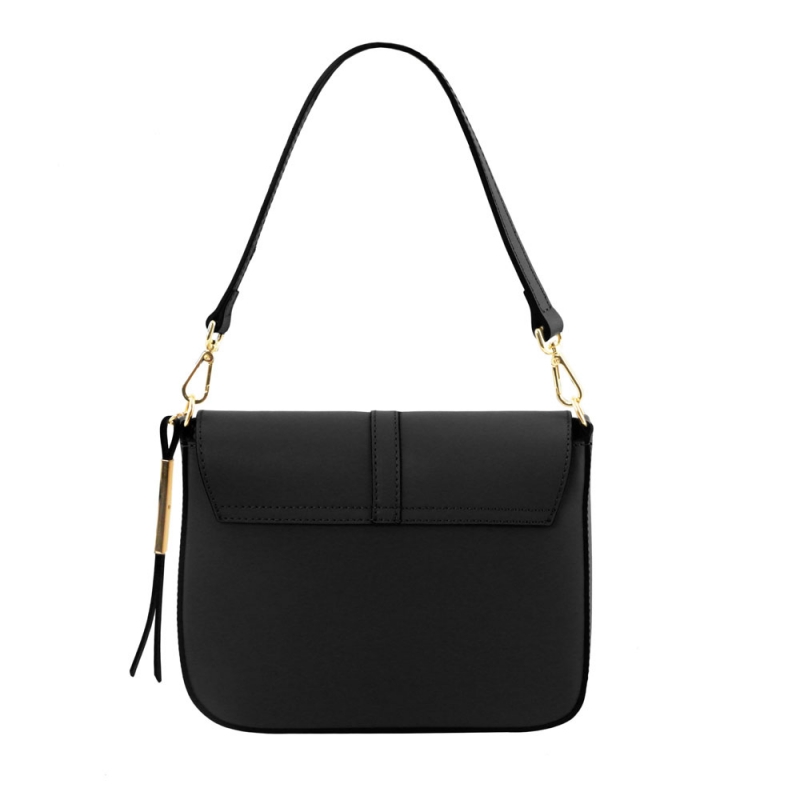 Tuscany Leather Schultertasche Nausica Rückseite Tuscany Leather Schultertasche Nausica Rückseite