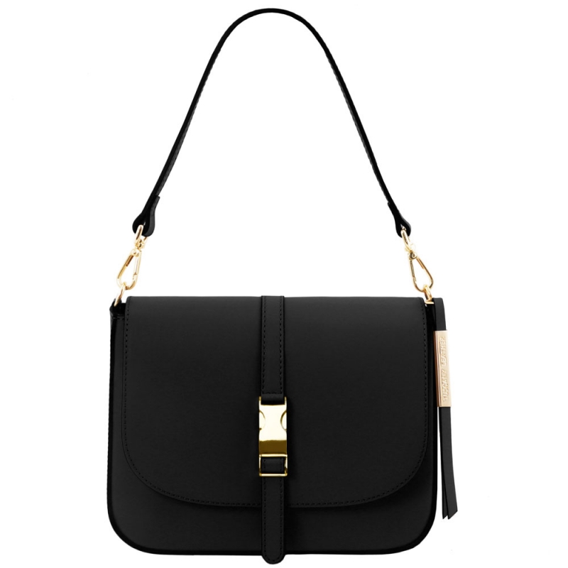 Tuscany Leather Schultertasche Nausica schwarz Tuscany Leather Schultertasche Nausica schwarz