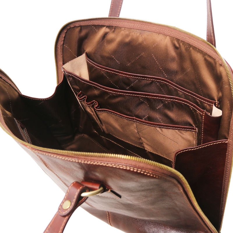 Shoppertasche Ravenna braun Interieur Shoppertasche Ravenna braun Interieur
