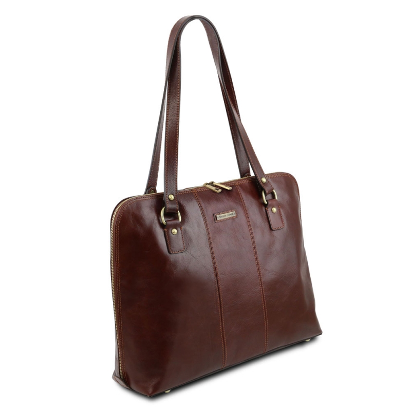 Shoppertasche Ravenna braun Seite-1 Shoppertasche Ravenna braun Seite-1