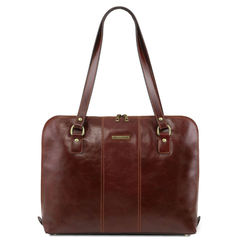 Tuscany Leather Shopper Ravenna Braun Tuscany Leather Shopper Ravenna Braun