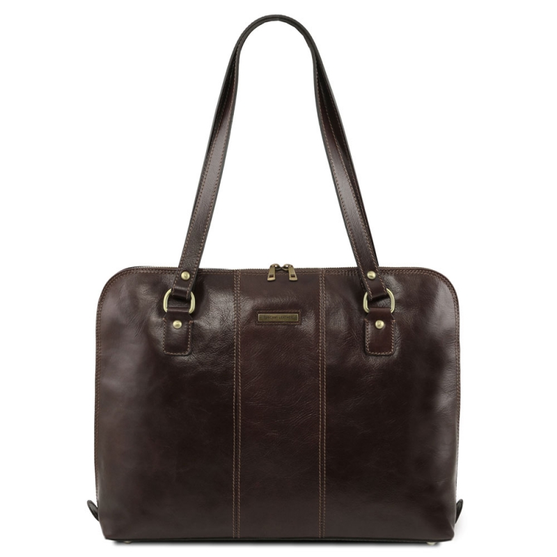 Tuscany Leather Shopper Ravenna Dunkelbraun Tuscany Leather Shopper Ravenna Dunkelbraun