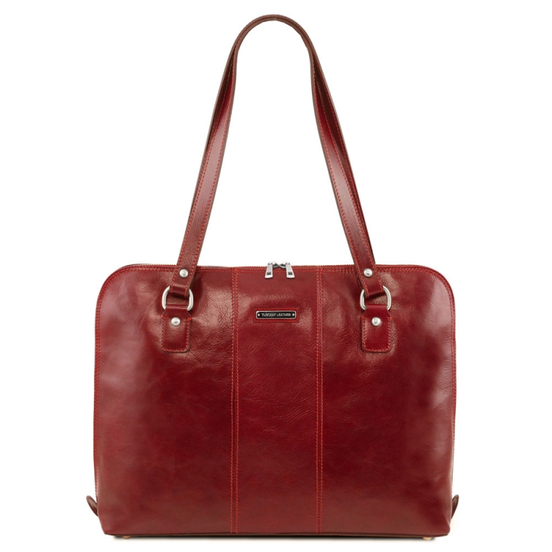 Tuscany Leather Shopper Ravenna Rot Tuscany Leather Shopper Ravenna Rot