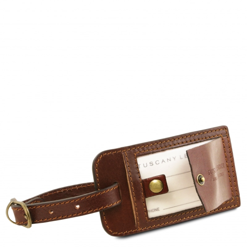 TL Voyager Leder-Weekender klein Gepäckanhänger TL Voyager Leder-Weekender klein Gepäckanhänger