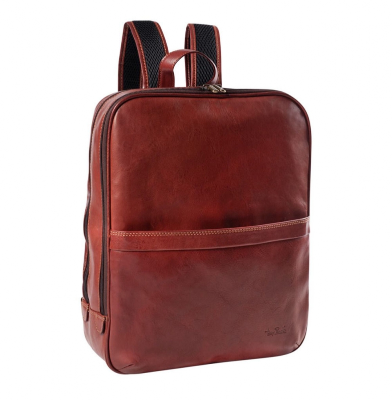 Tony Perotti Leder-Rucksack Laptop front Tony Perotti Leder-Rucksack Laptop front