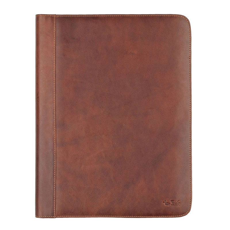 Tony Perotti Schreibmappe A4 aus Leder braun Tony Perotti Schreibmappe A4 aus Leder braun