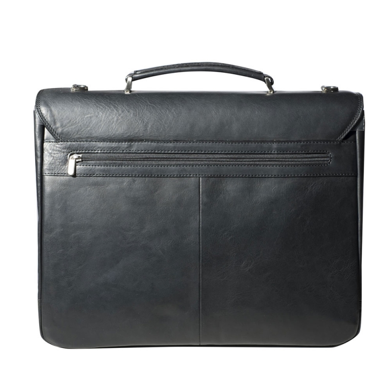 Tony Perotti Laptop-Aktentasche schwarz Rückseite Tony Perotti Laptop-Aktentasche schwarz Rückseite