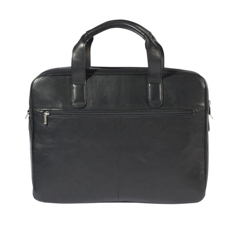 Tony Perotti Laptoptasche 9995-38 schwarz Rückseite Tony Perotti Laptoptasche 9995-38 schwarz Rückseite