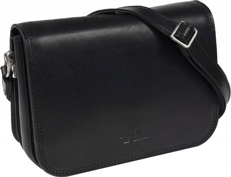 Tony Perotti Damen Umhängetasche Medium schwarz Tony Perotti Damen Umhängetasche Medium schwarz