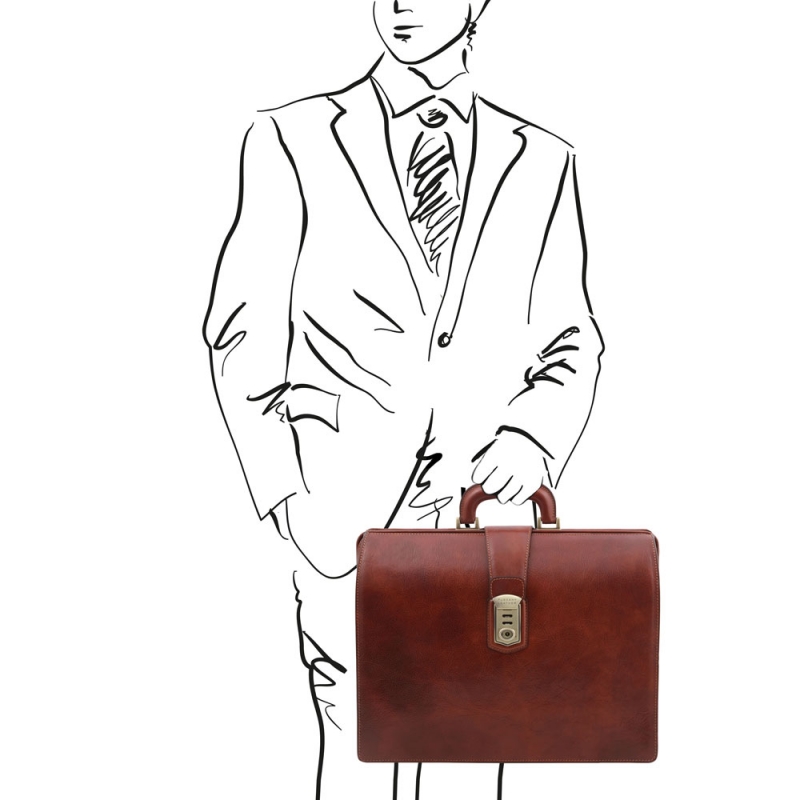 Tuscany Leather Business-Aktentasche Canova Outfit Tuscany Leather Business-Aktentasche Canova Outfit