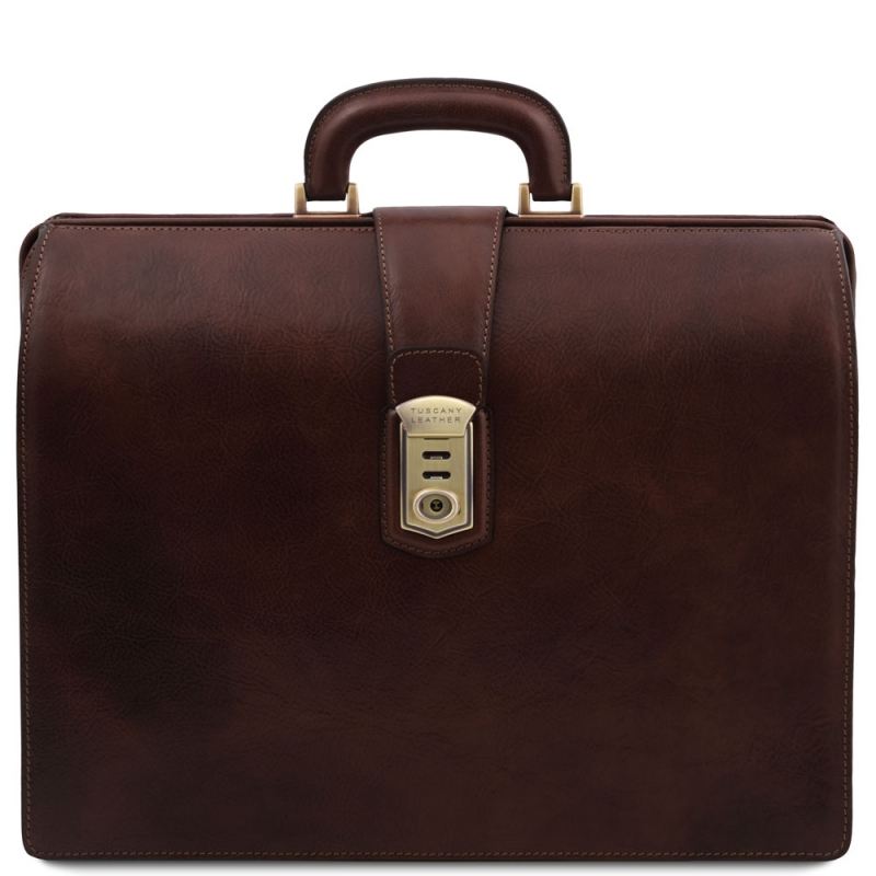 Tuscany Leather Business-Aktentasche Canova dunkelbraun Tuscany Leather Business-Aktentasche Canova dunkelbraun