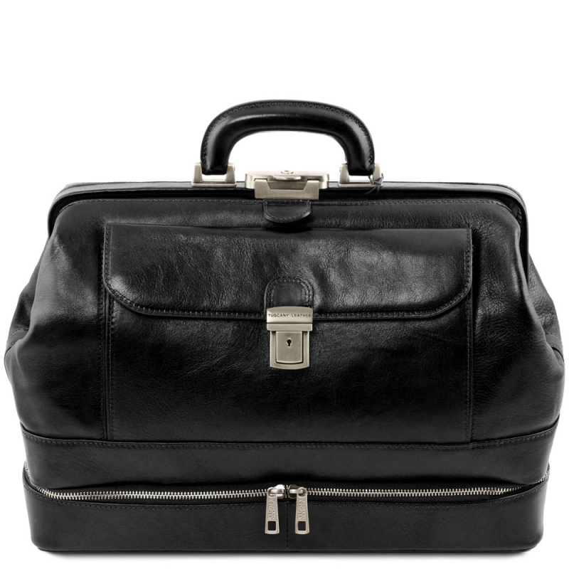 Doktortasche Leder Giotto schwarz Doktortasche Leder Giotto schwarz