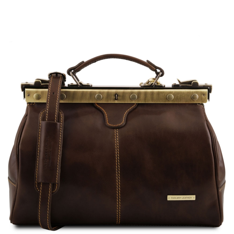 Tuscany Leather Doktortasche Michelangelo Ledertasche dunkelbraun Tuscany Leather Doktortasche Michelangelo Ledertasche dunkelbraun