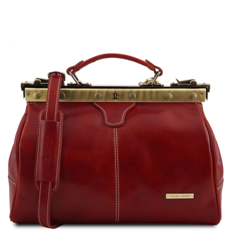 Tuscany Leather Doktortasche Michelangelo Ledertasche rot Tuscany Leather Doktortasche Michelangelo Ledertasche rot