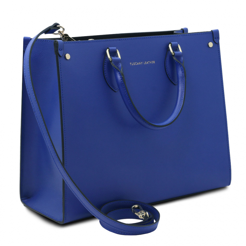 Tuscany Leather Handtasche "Iside" Seitenansicht Tuscany Leather Handtasche "Iside" Seitenansicht