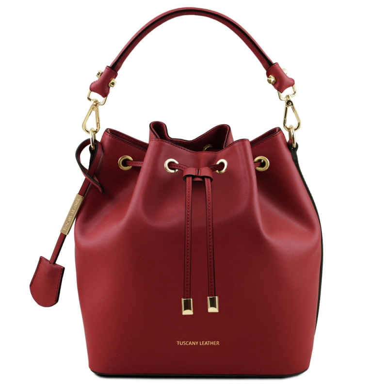 Tuscany Leather Leder-Beuteltasche Vittoria rot Tuscany Leather Leder-Beuteltasche Vittoria rot
