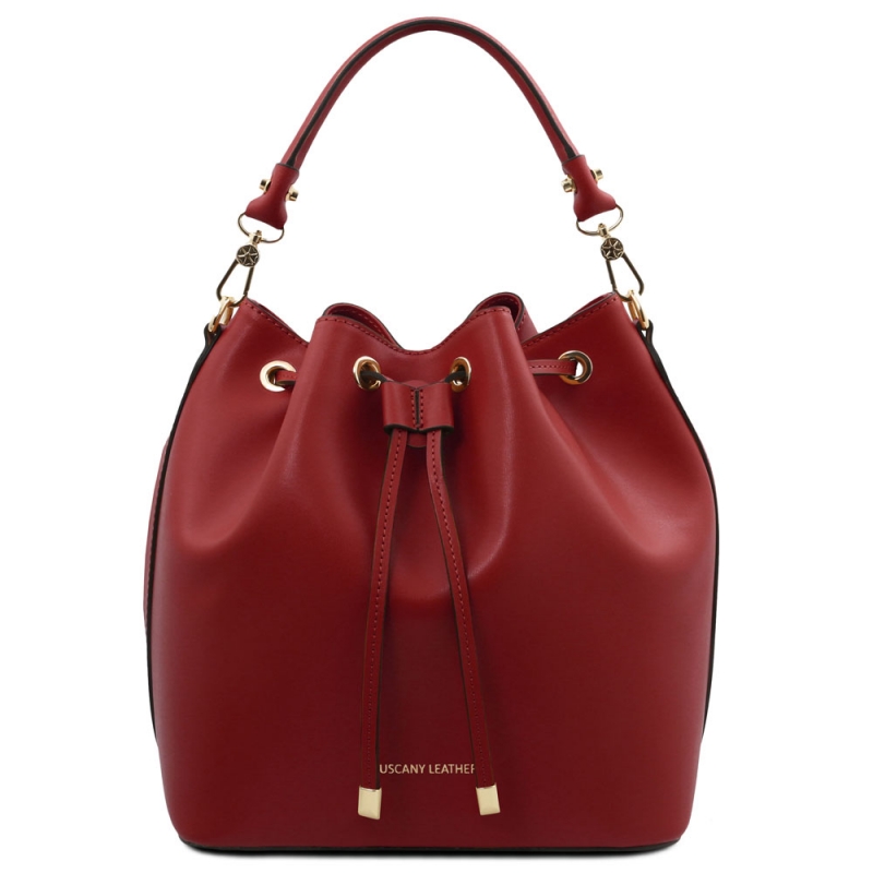 Tuscany Leather Leder-Beuteltasche Vittoria rot Tuscany Leather Leder-Beuteltasche Vittoria rot