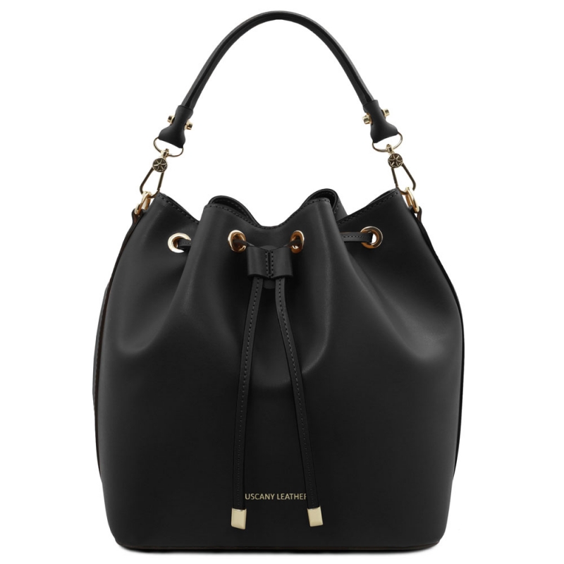 Tuscany Leather Leder-Beuteltasche Vittoria schwarz Tuscany Leather Leder-Beuteltasche Vittoria schwarz