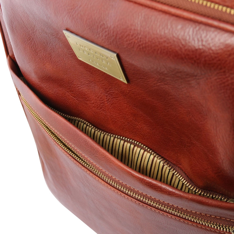 Tuscany Leather Leder Reisetrolley TL-Voyager front-1 Tuscany Leather Leder Reisetrolley TL-Voyager front-1