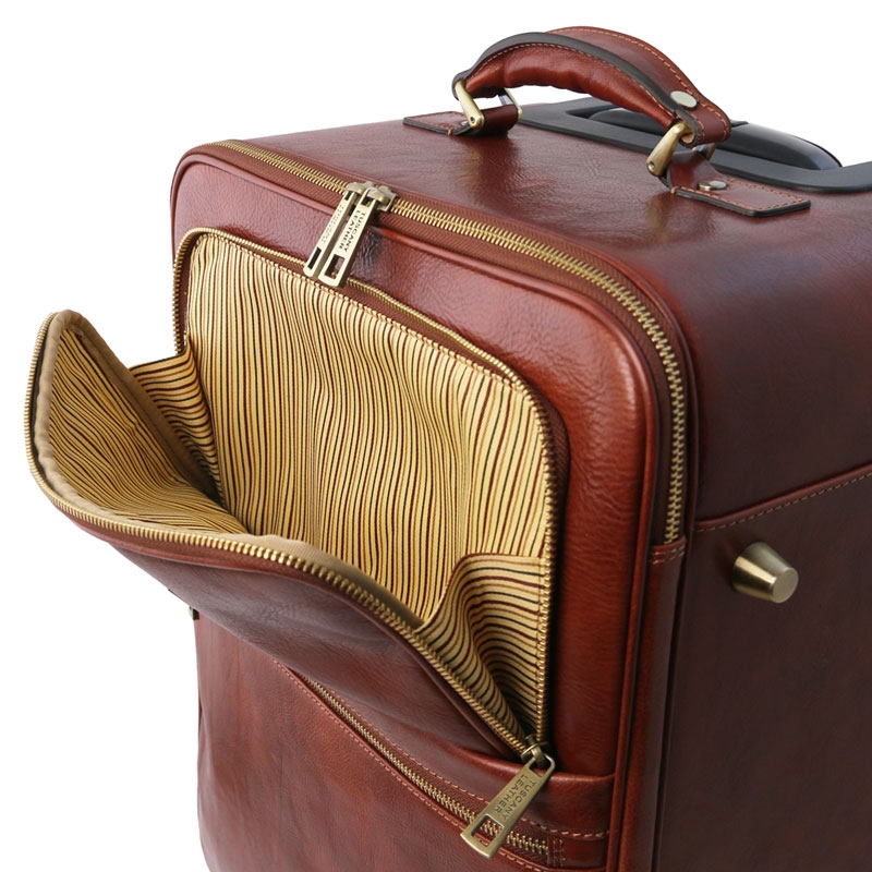 Tuscany Leather Leder Reisetrolley TL-Voyager front Tuscany Leather Leder Reisetrolley TL-Voyager front