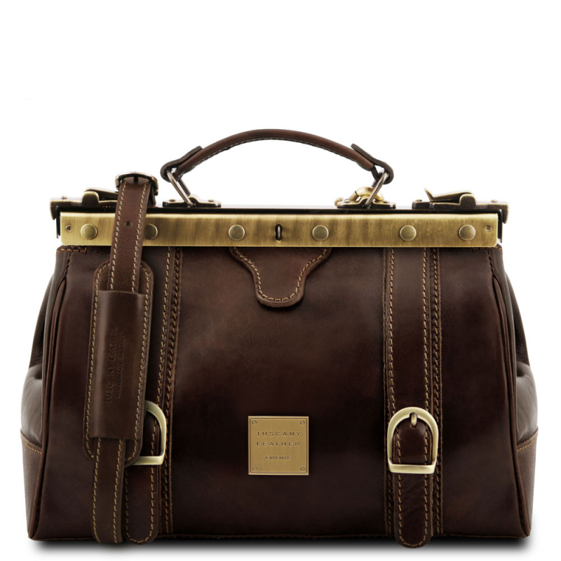 Tuscany Leather Doktortasche Monalisa Dunkelbraun Tuscany Leather Doktortasche Monalisa Dunkelbraun