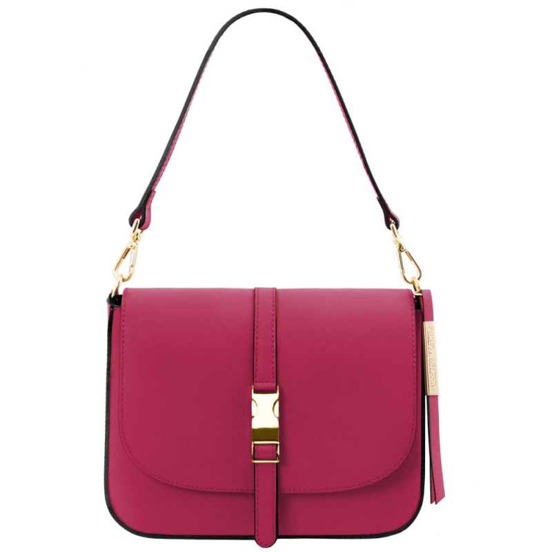 Tuscany Leather Schultertasche Nausica fuchsia Tuscany Leather Schultertasche Nausica fuchsia