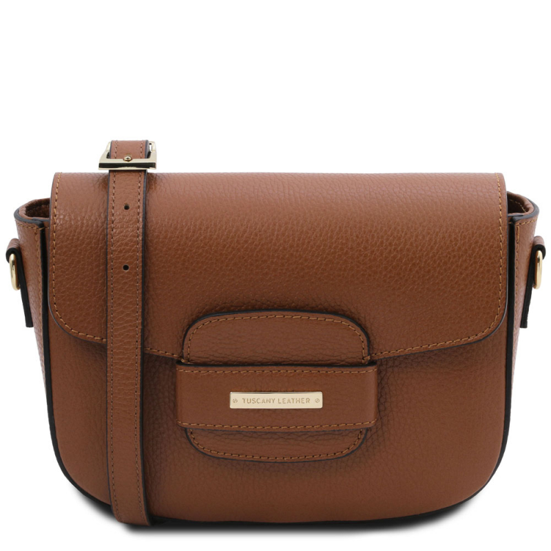 Tuscany Leather Schultertasche cognac