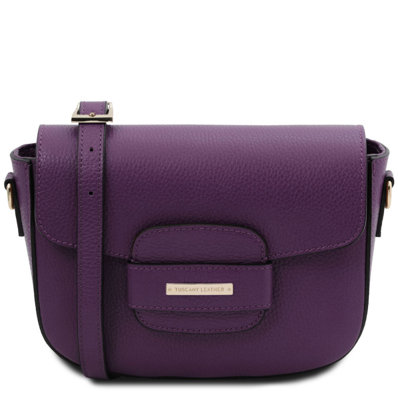 Tuscany Leather Schultertasche purple