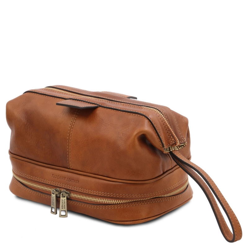 Leder-Kulturtasche Jacob Seite Leder-Kulturtasche Jacob Seite
