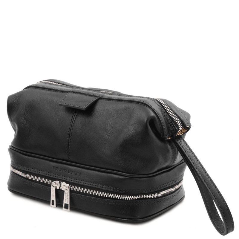 Tuscany Leather Leder Kulturtasche Jacob Seite Tuscany Leather Leder Kulturtasche Jacob Seite