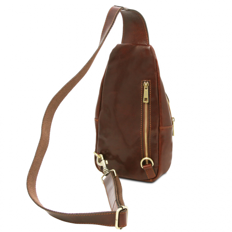 Tuscany Leather Brusttasche "Kevin" Rückseite