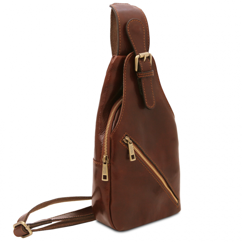 Tuscany Leather Brusttasche "Kevin" Seite Tuscany Leather Brusttasche "Kevin" Seite