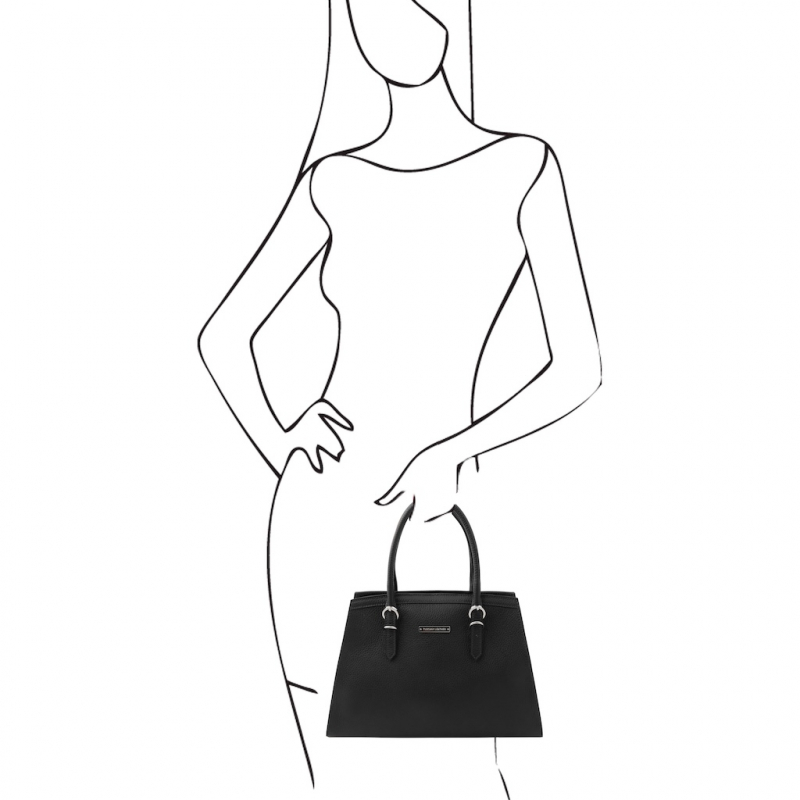 Tuscany Leather TL Bag Leder-Handtasche Outfit