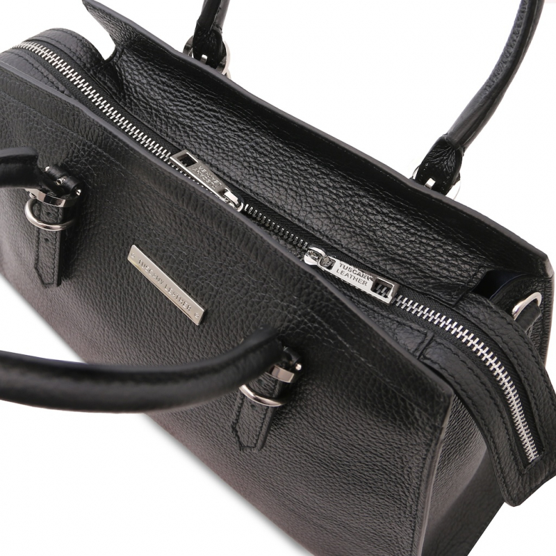 TL Bag Leder-Handtasche TL142147 Verschluss