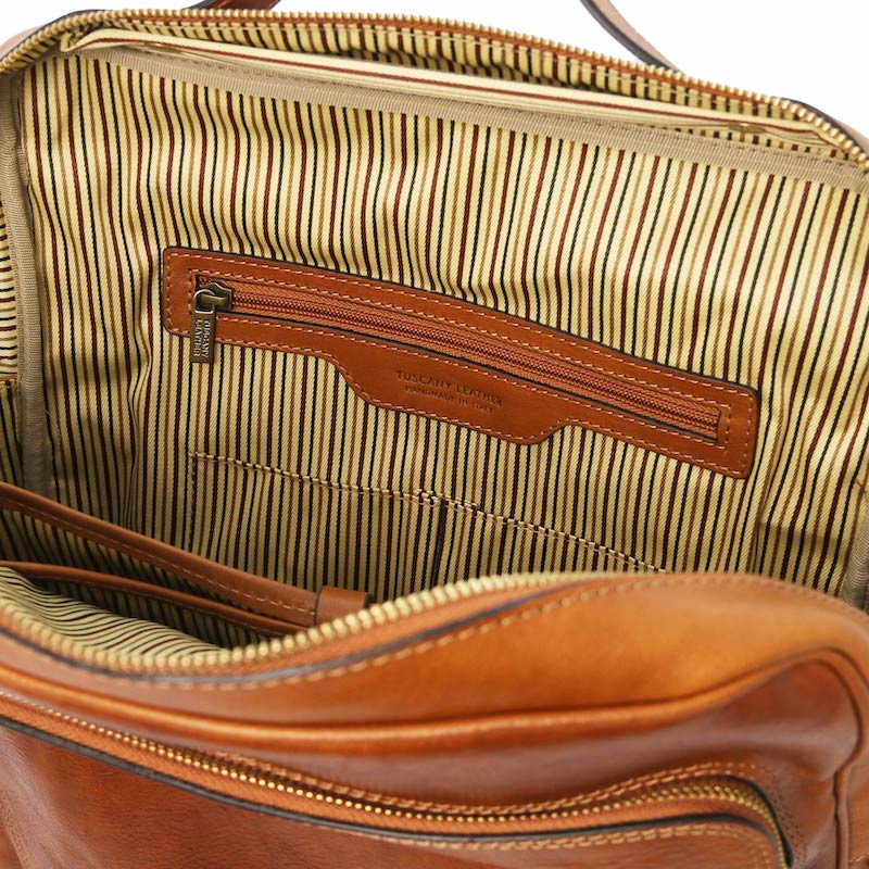Tuscany Leather Notebook Rucksack Hauptfach Tuscany Leather Notebook Rucksack Hauptfach