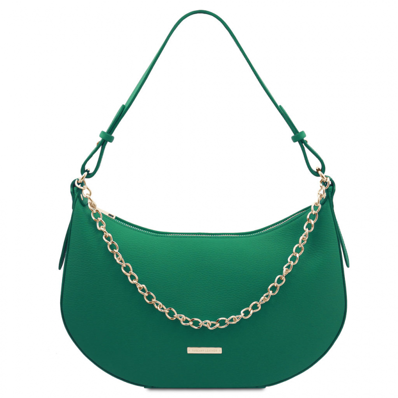 Tuscany Leather Schultertasche "Laura"  grün