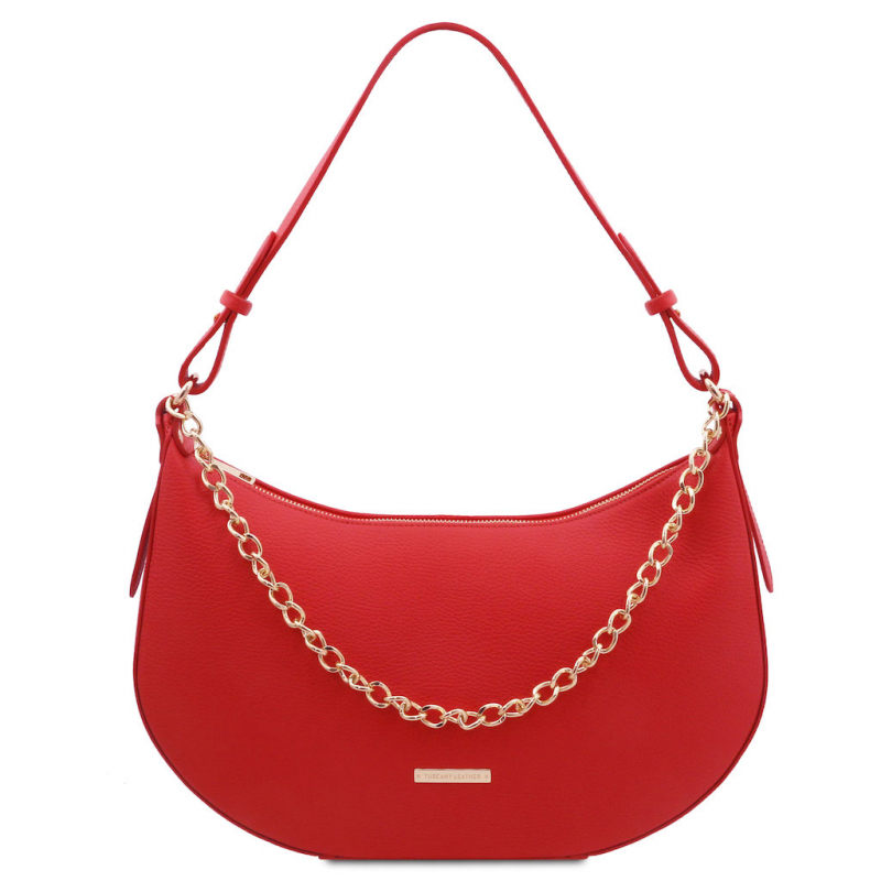Tuscany Leather Schultertasche "Laura" koralle Tuscany Leather Schultertasche "Laura" koralle
