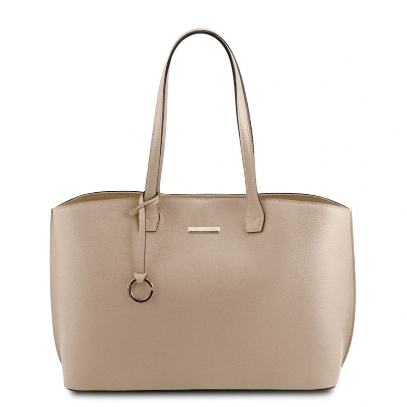 Tuscany Leather Leder-Shopper XL taupe Tuscany Leather Leder-Shopper XL taupe