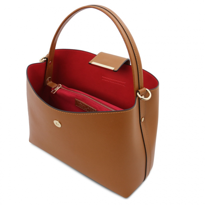 Tuscany Leather Schultertasche Clio Interieur