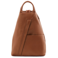 Tuscany Leather Rucksack Shanghai cognac