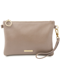 Tuscany Leather Clutch mit Schulterriemen