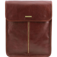 Hemdentasche Leder Braun